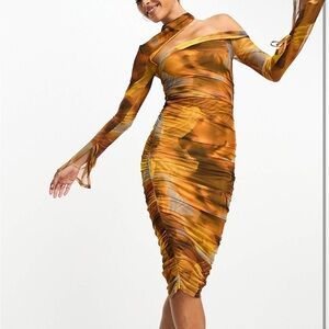 NWT Asos Designs Assymetric Dress